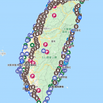 台灣環島旅遊圖